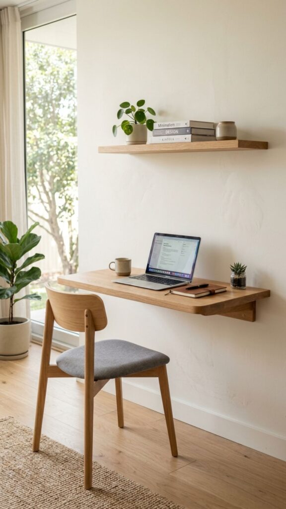 1. Create a Floating Desk Workspace