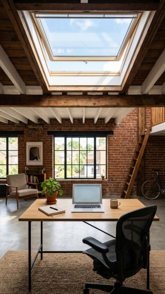 1. Place Your Desk Beneath a Skylight