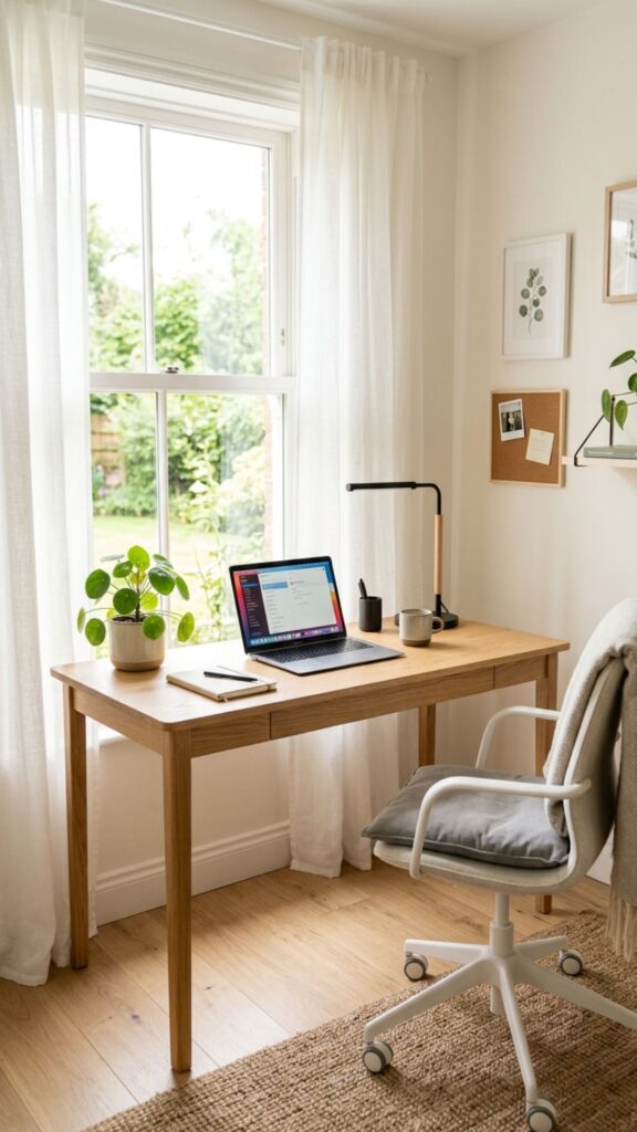1. Position Your Desk Near a Window