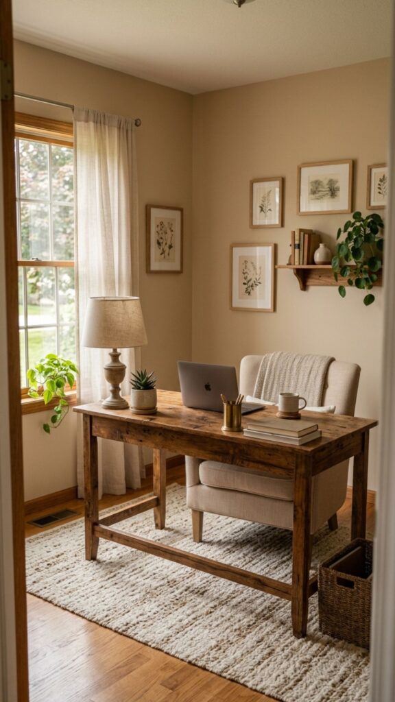 1. Start With Warm Beige Walls
