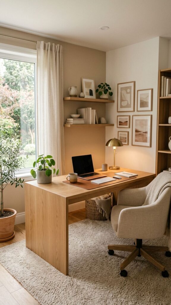 1. Start With a Warm Neutral Color Palette