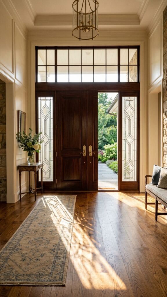 10. Add Sidelights or Transom Windows