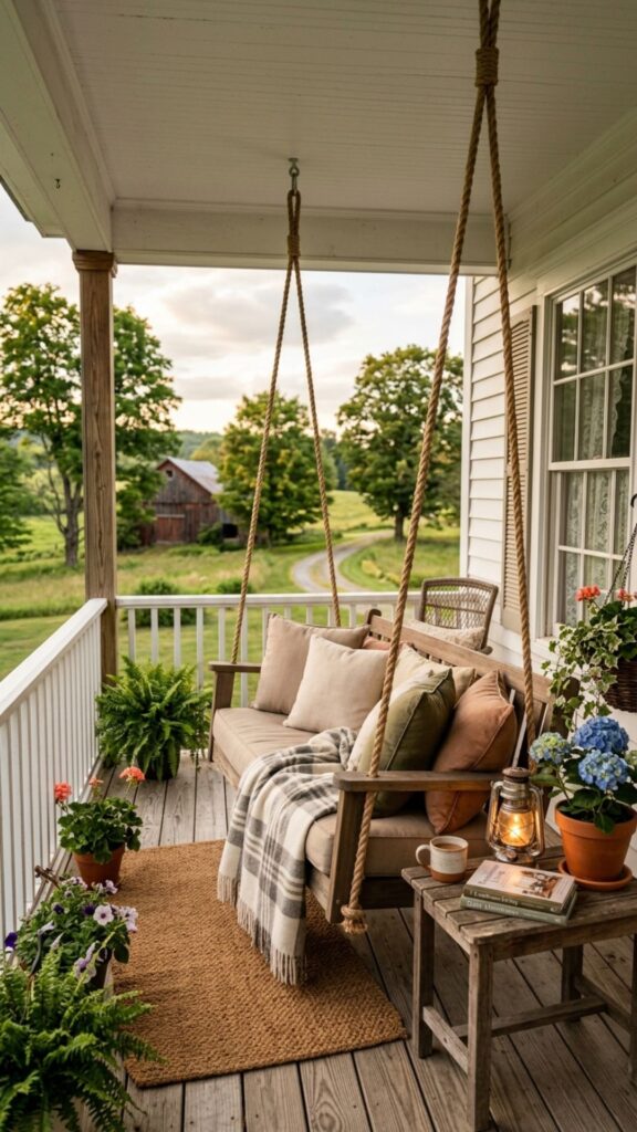 10. Add a Porch Swing