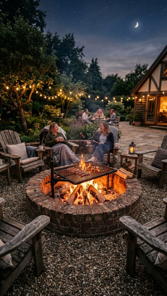 10. Build a Fire Pit Cooking Ring