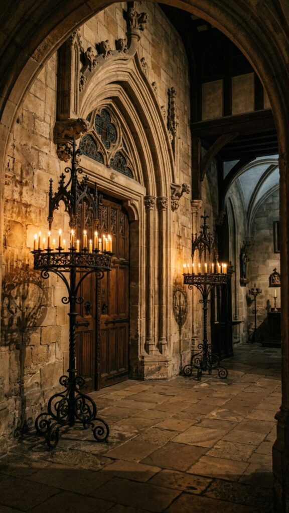 10. Candelabras for Old-World Glow