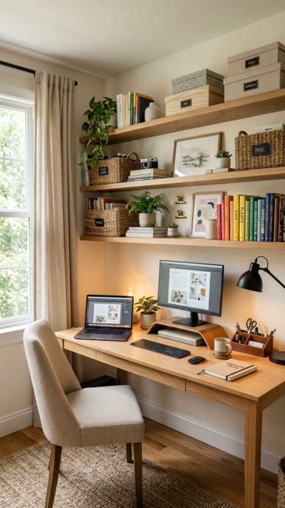 10. Create Smart Storage With Decorative Solutions