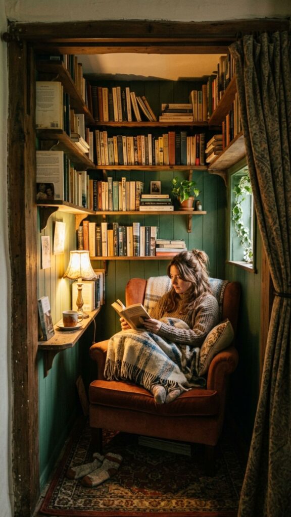 10. Create a Hidden Reading Nook