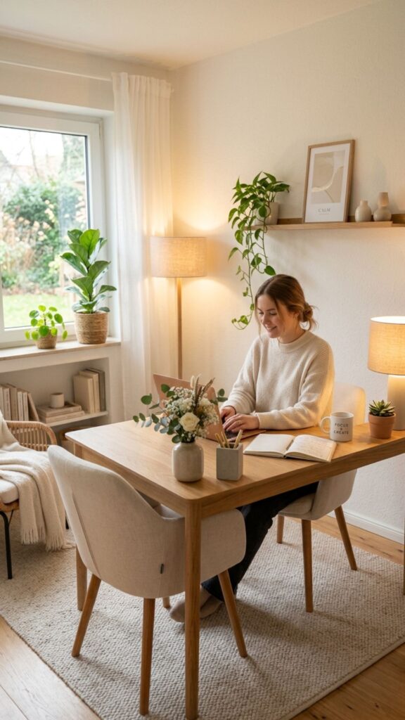 10. Create a Neutral Feminine Office
