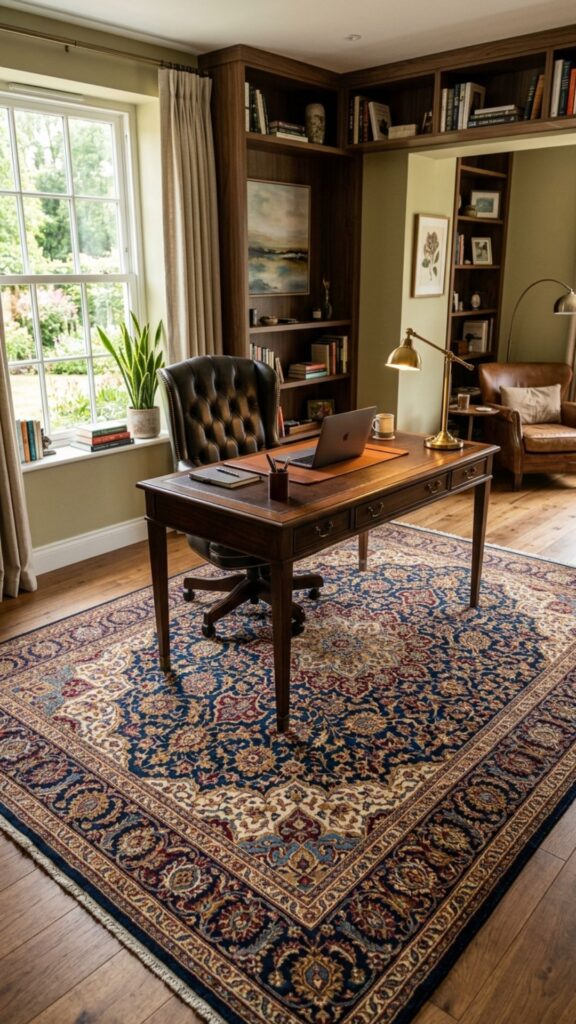 10. Incorporate a Luxury Area Rug