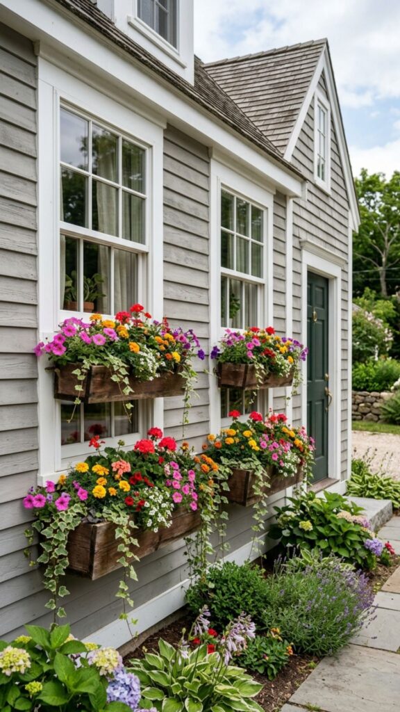 10. Install Window Boxes