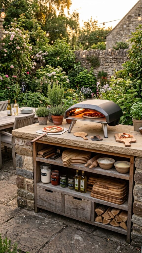 10. Set Up a Pizza Oven Station