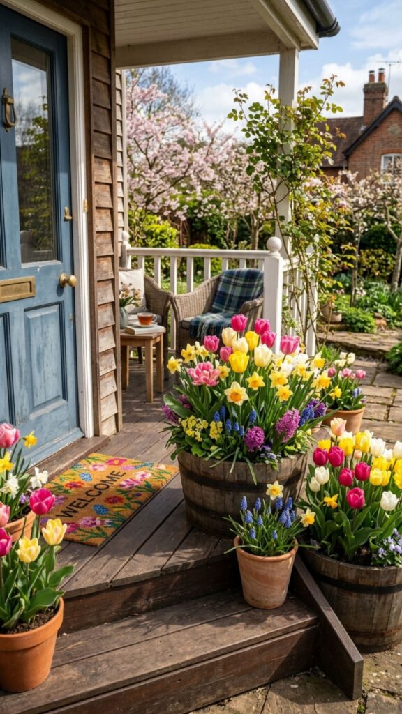 10. Spring Bulb Displays