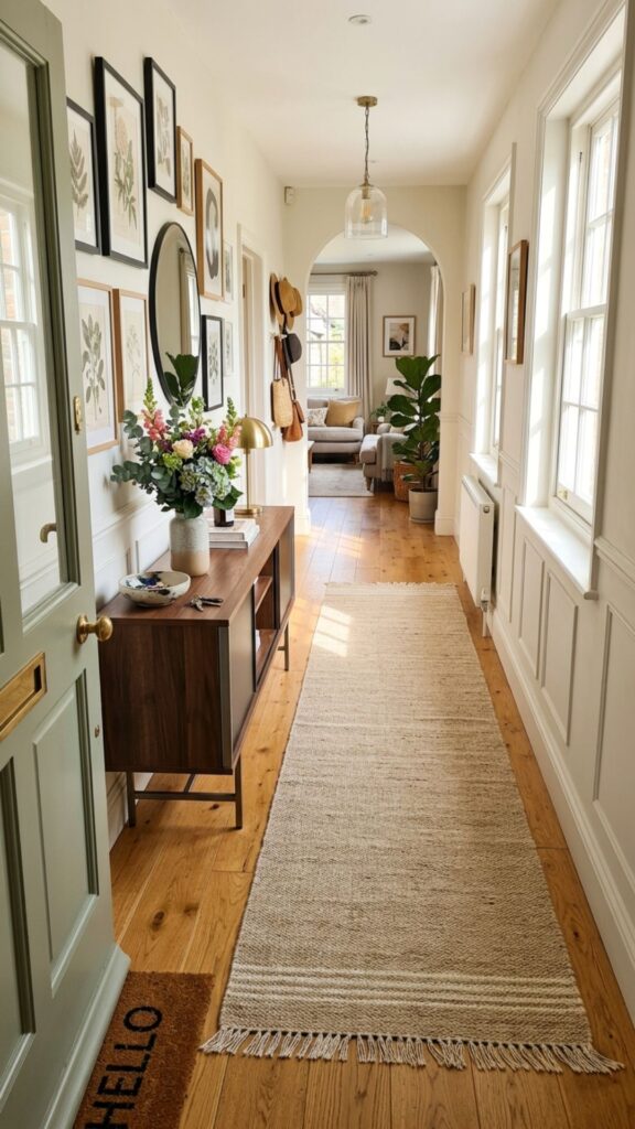 10. Use a Runner Rug to Guide the Eye