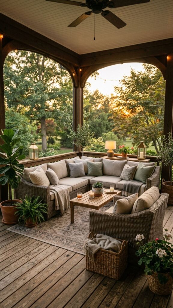 10. Weatherproof Rattan Sectionals