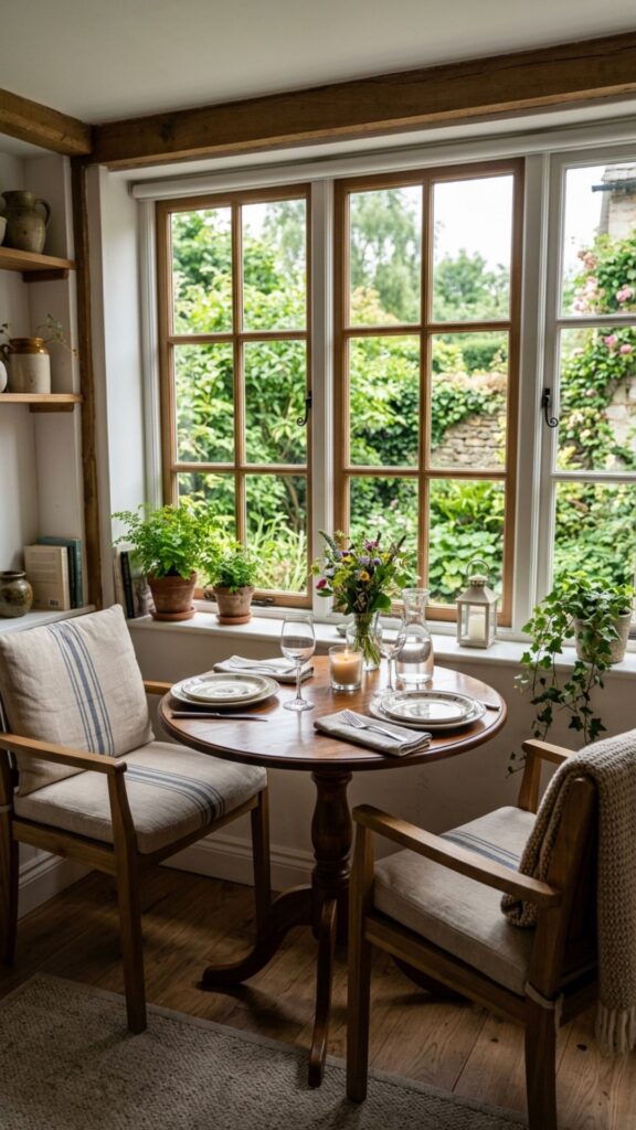 11. A Compact Dining Setup