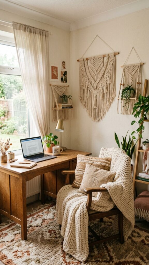 11. Add Macrame and Textile Details