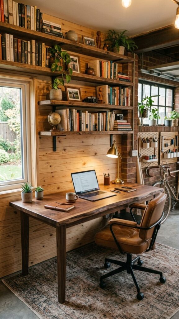 11. Add Wood for Warmth