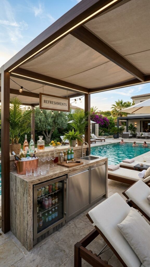 11. Add a Dedicated Beverage Station