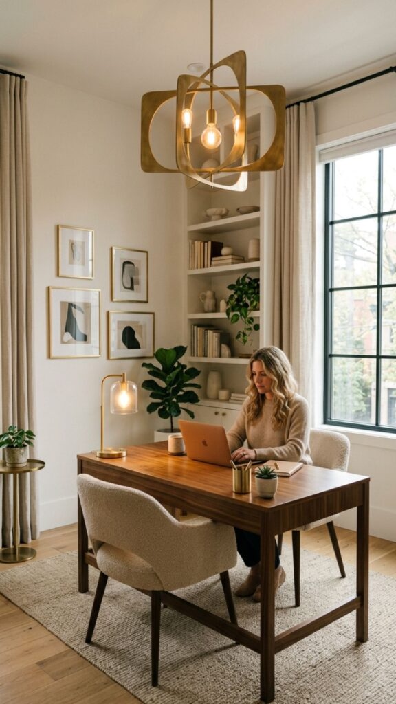 11. Add a Statement Light Fixture
