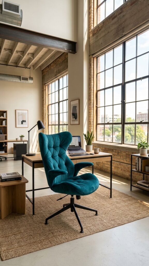 11. Add a Statement Office Chair