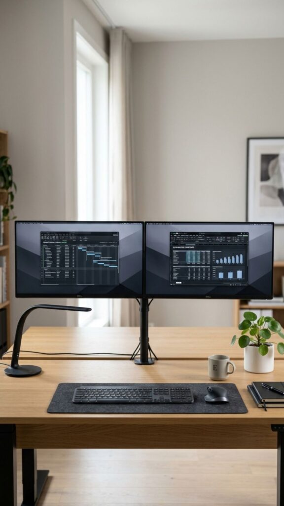 11. Choose Matching Monitors for a Professional Appearance