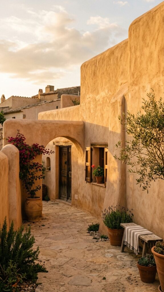 11. Choose Warm, Earthy Stucco Colors