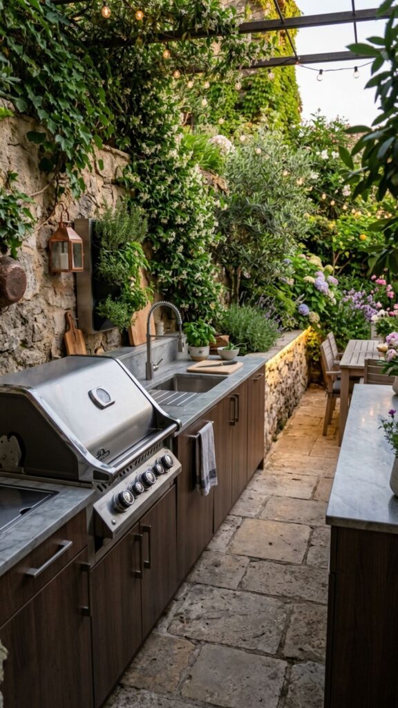 11. Compact Galley Layout — Big on Function, Small on Footprint