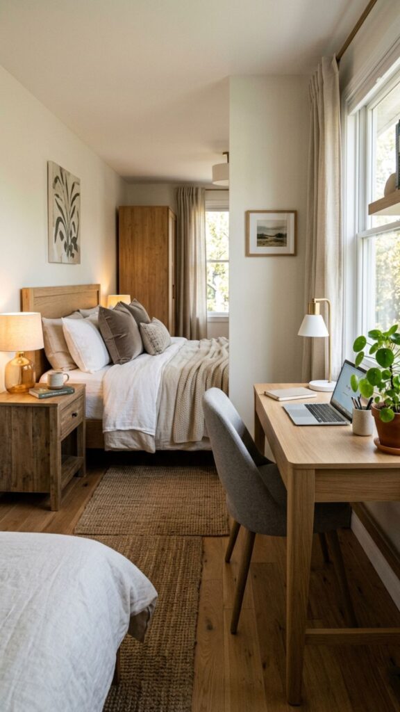 11. Create Separate Work and Sleep Zones