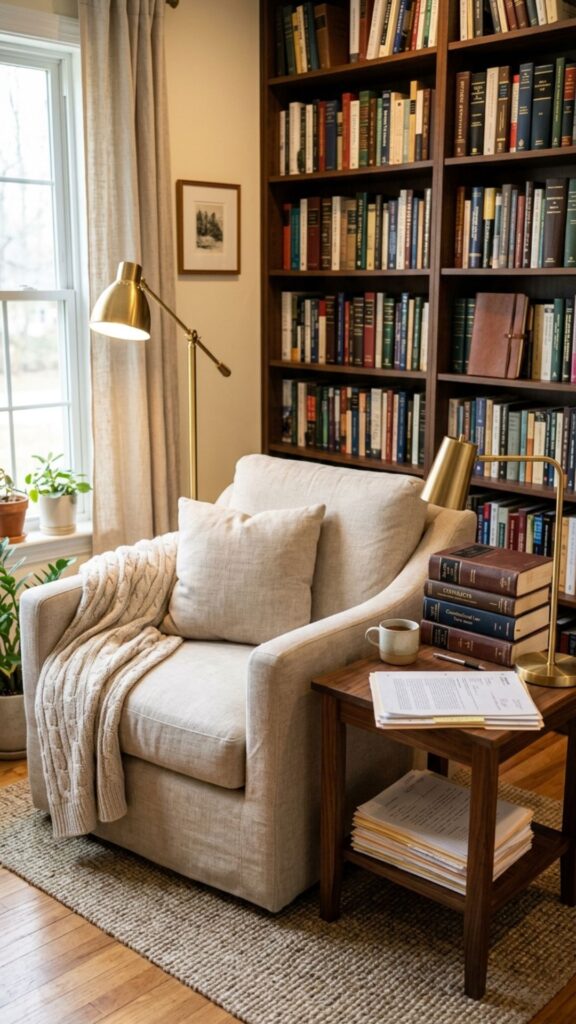 11. Create a Separate Reading Area