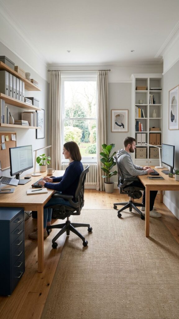 11. Create a Two-Person Home Office