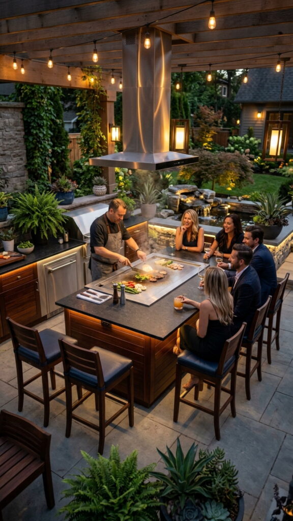 11. Design a Teppanyaki Griddle Zone