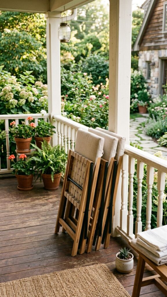 11. Folding Chairs for Flexibility