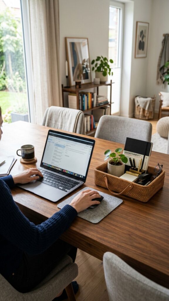 11. Make Your Dining Table Work Double Duty