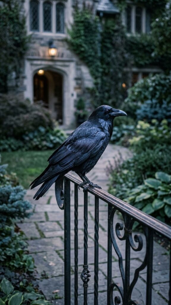 11. Raven and Crow Figures