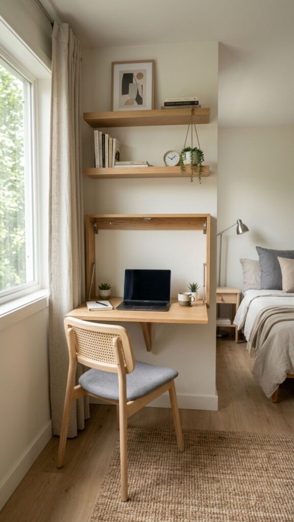 11. Select a Foldable Desk
