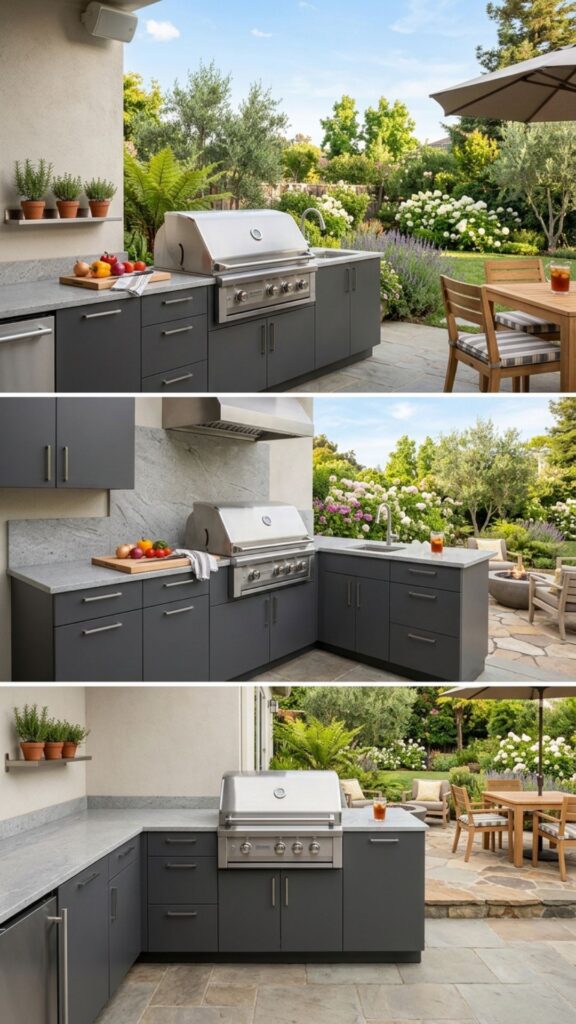 12. Add Closed Storage Under the Counter