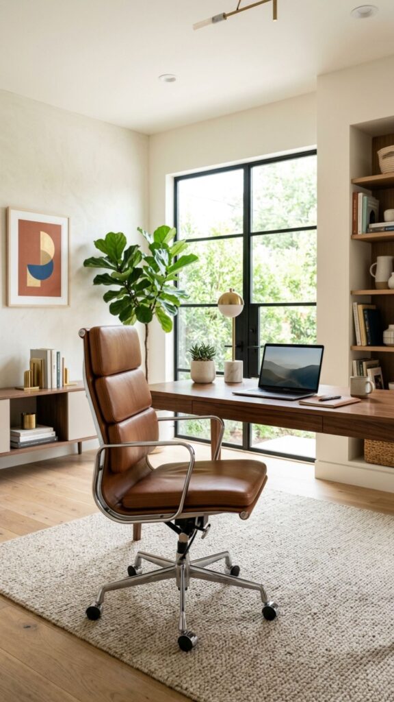 12. Choose a Statement Desk Chair