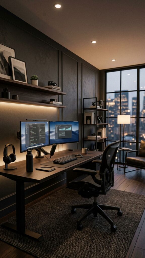 12. Create a Dark and Modern Office Theme