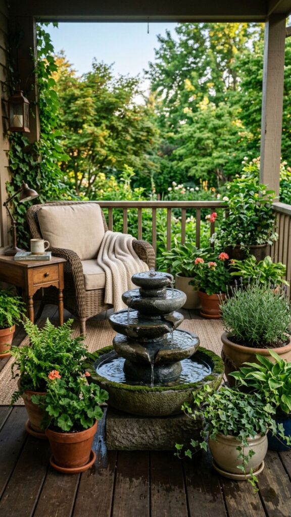 12. Incorporate a Small Water Feature