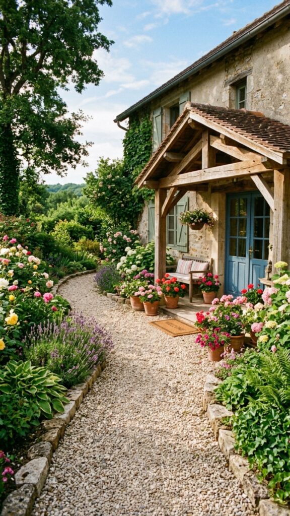 12. Lay Down a Gravel Path