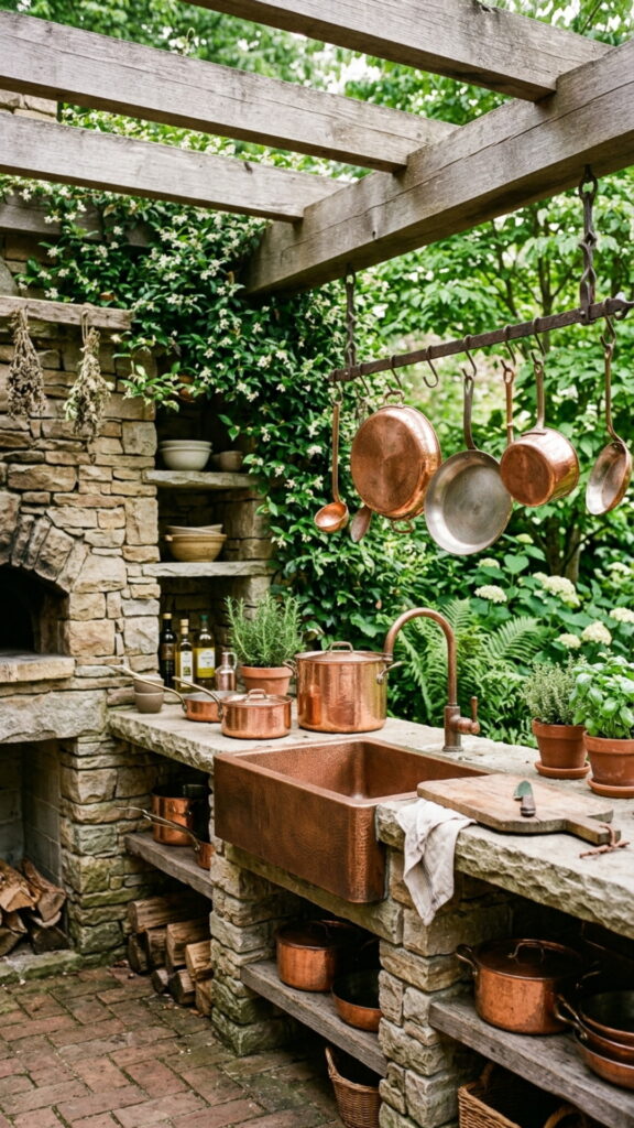 12. Layer in Copper Cookware and Fixtures