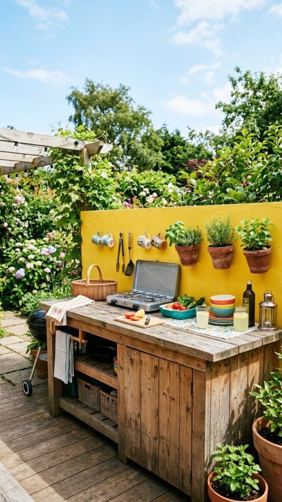 12. Painted Cement Board for Budget Style