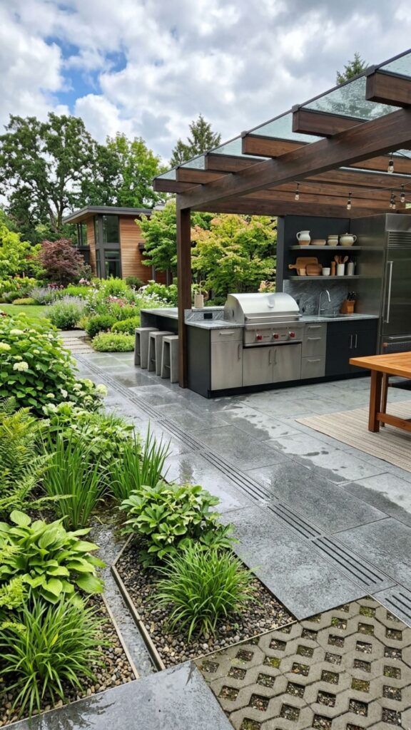 12. Plan Smart Drainage for Sudden Rain