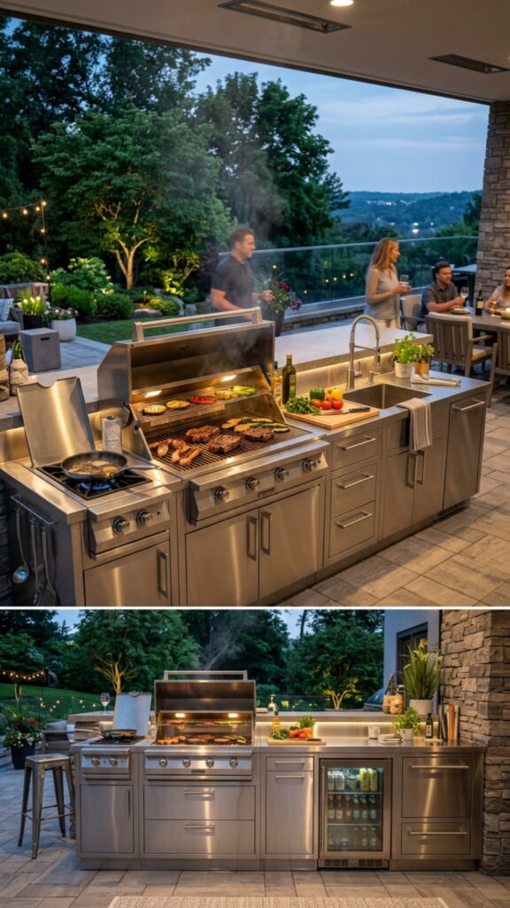 12. Stainless Steel Professional Setup