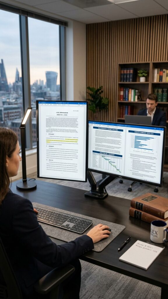 12. Use Dual Monitors for Legal Research
