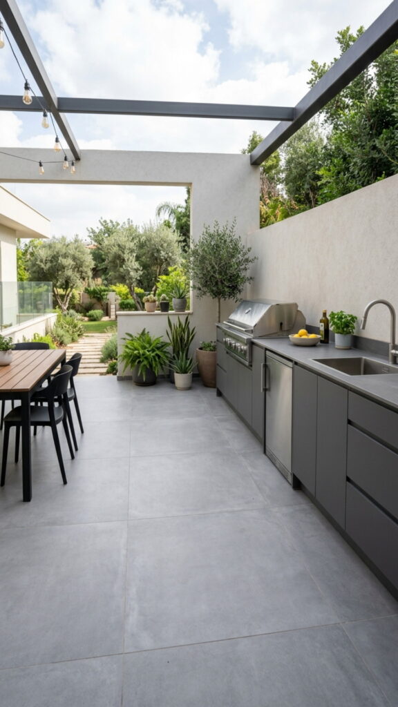 12. Use Large-Format Floor Tiles