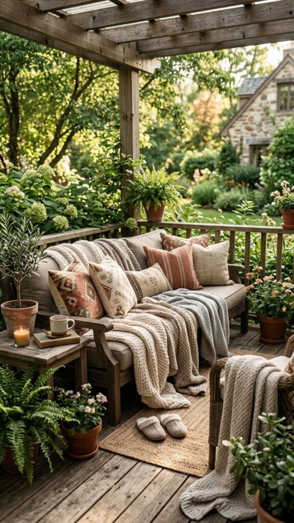13. Add Soft Textiles and Throw Blankets