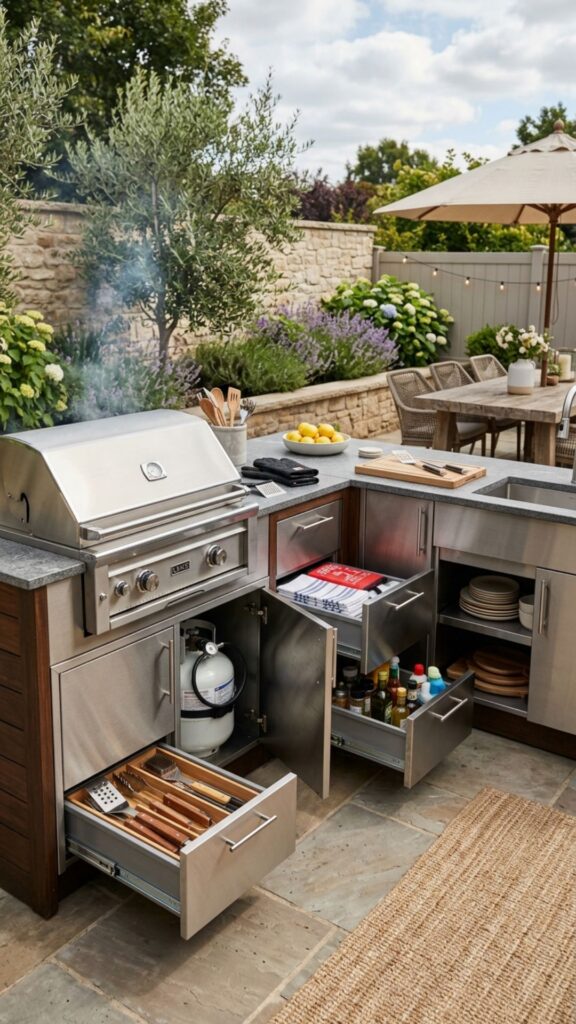 13. Add Storage for Tools, Fuel, and Utensils