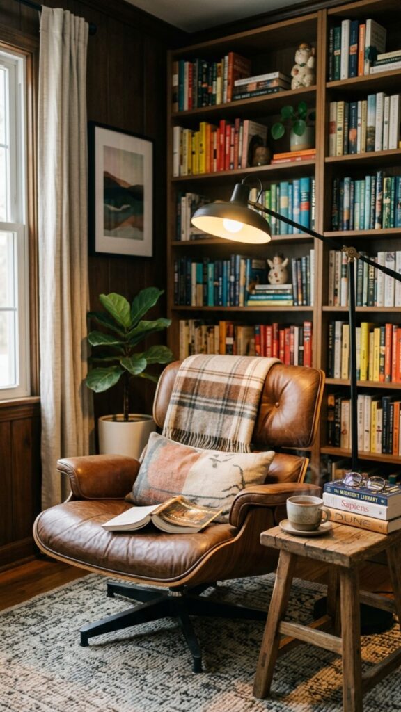 13. Add a Comfortable Lounge Chair