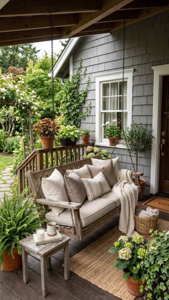13. Add a Porch Swing